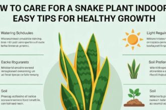 how to care for a snake plant indoors