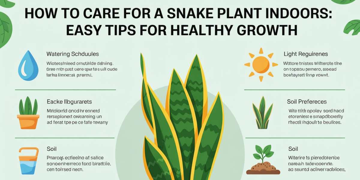 how to care for a snake plant indoors