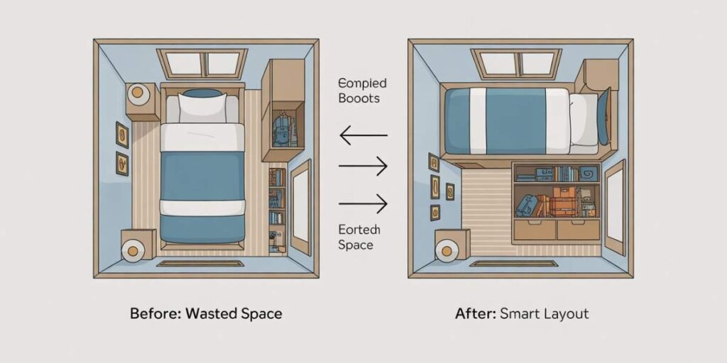 How to Rearrange Your Room if It’s Small