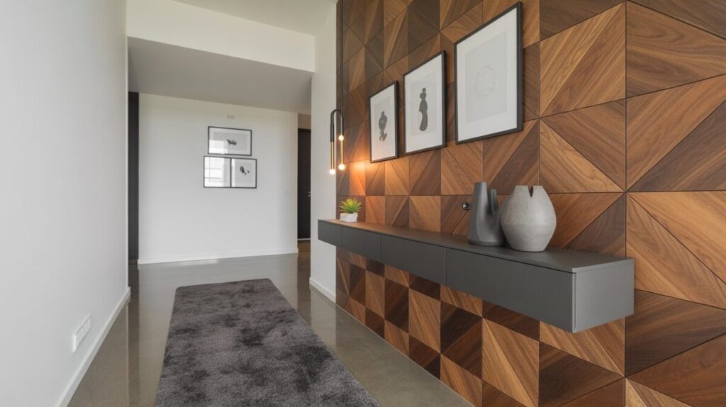 Modern Entryway Wall Ideas