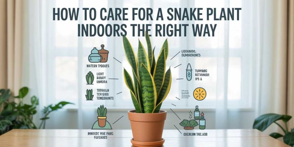 How to Care for a Snake Plant Indoors