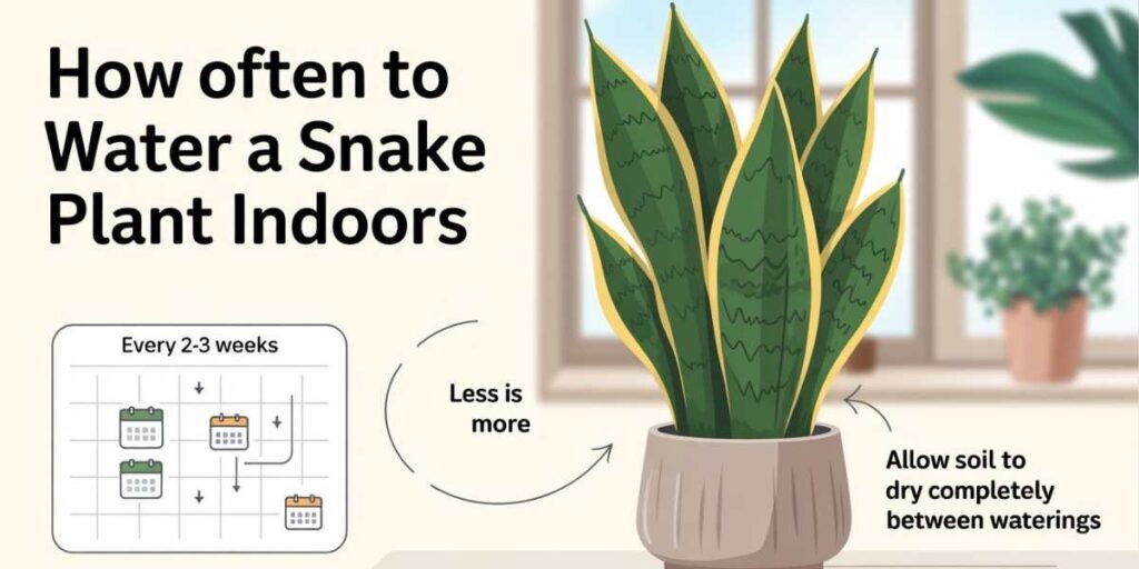 How Often to Water a Snake Plant 
