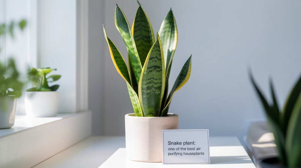 Snake Plant: One of the Best Air Purifying 
