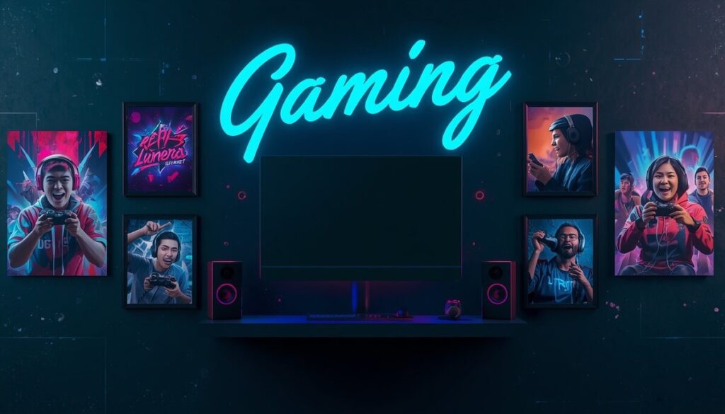Add Gaming Wall Decor