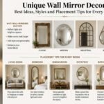 Unique wall mirror decor