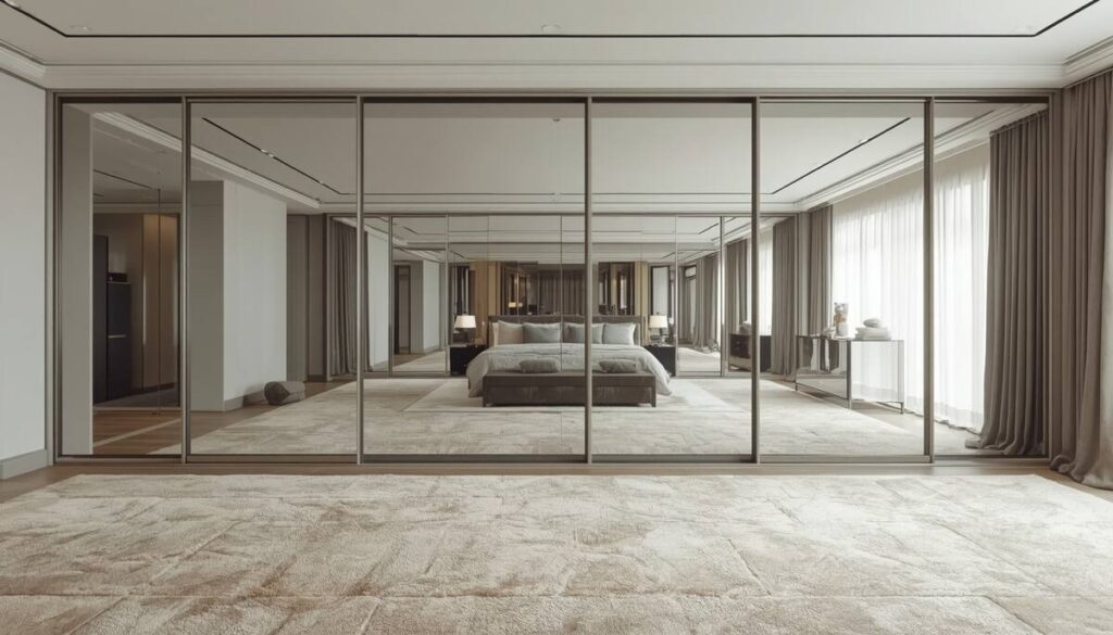 Mirrored Wardrobe 