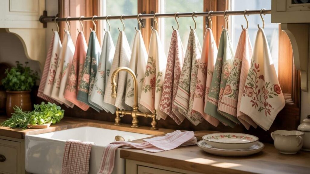 Decorative Kitchen Towels Set Ideas