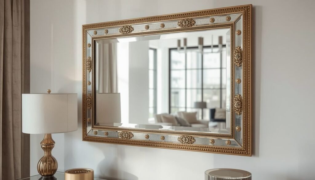 Rectangular Unique Wall Mirror 