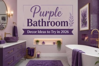 25 Purple Bathroom Decor Ideas to Try in 2026-Purple Bathroom Decor Ideas