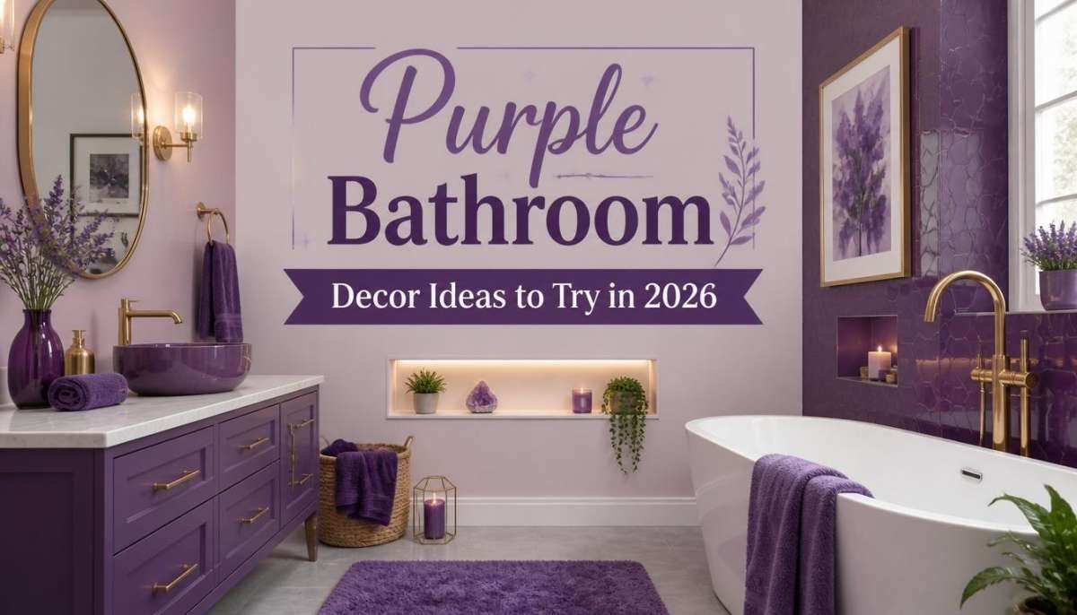 25 Purple Bathroom Decor Ideas to Try in 2026-Purple Bathroom Decor Ideas