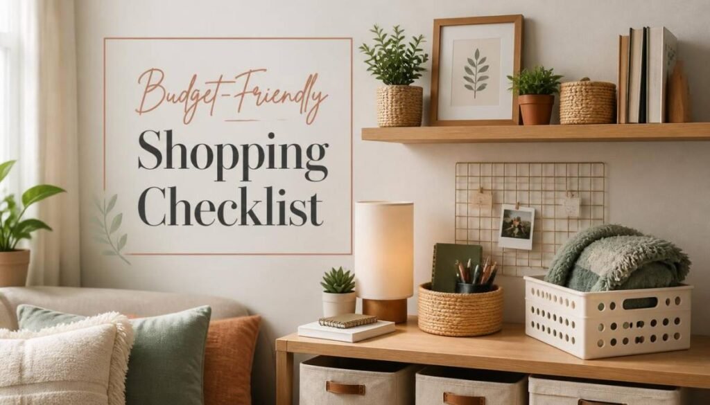 Budget-Friendly Shopping Checklist