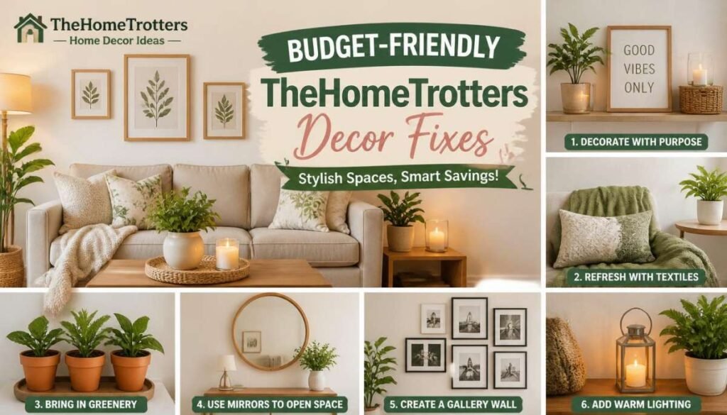 Budget-Friendly TheHomeTrotters Decor Fixes