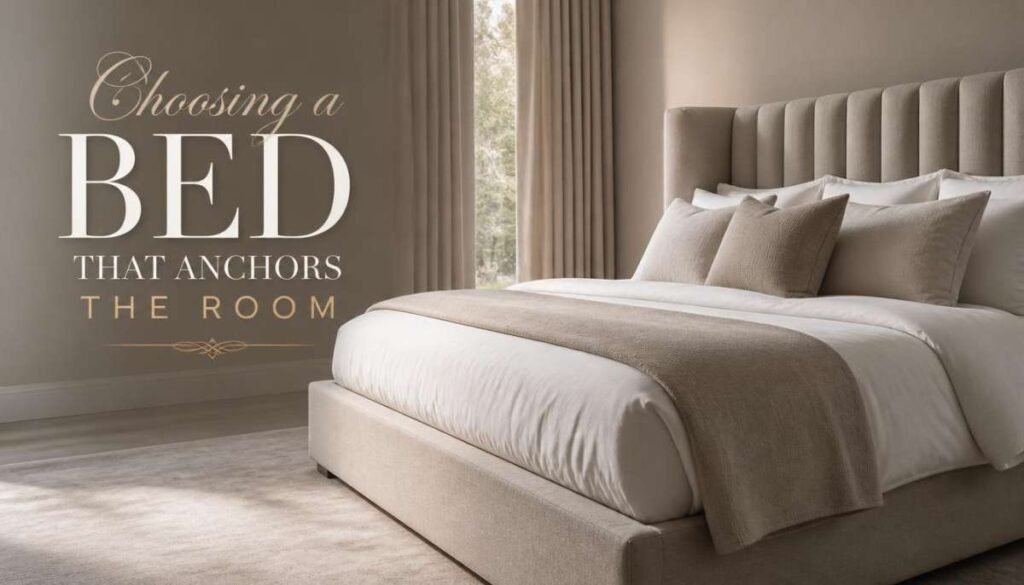 Choosing a Bed That Anchors the Room