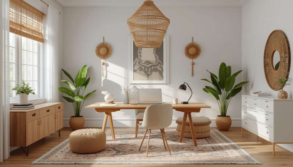 Common Boho Home Office Decorating Mistakes to Avoid