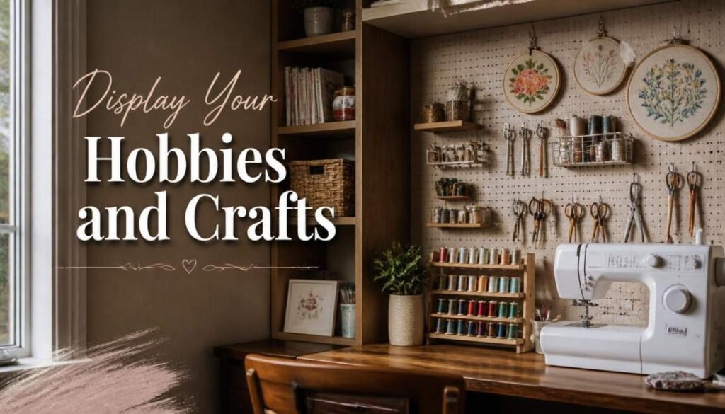 Display Your Hobbies and Crafts