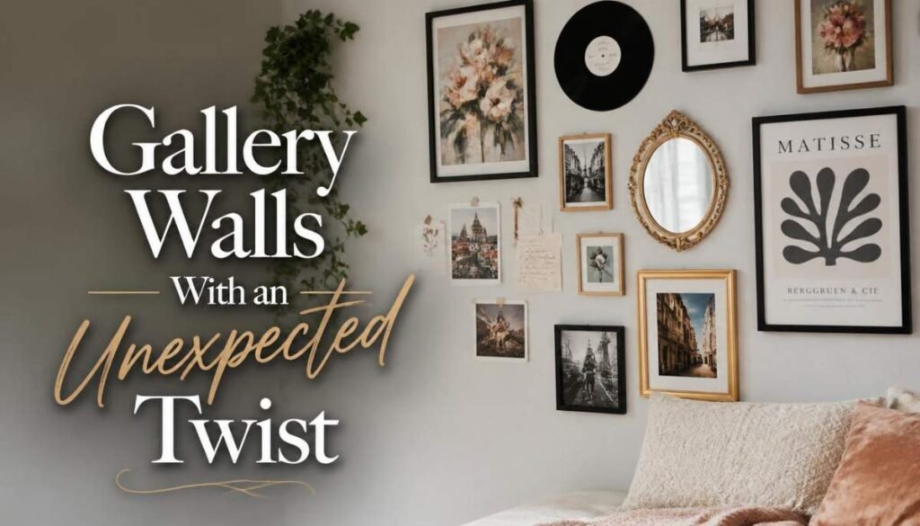 Gallery Walls With an Unexpected Twist