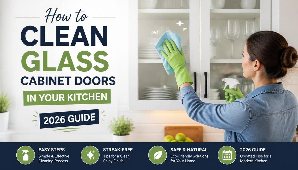 How to Clean Glass Cabinet Doors in Your Kitchen 2026 Guide-Clean Glass Cabinet Doors