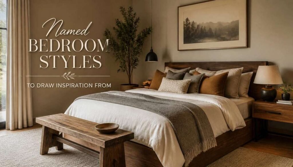 Named Bedroom Styles to Draw Inspiration From
