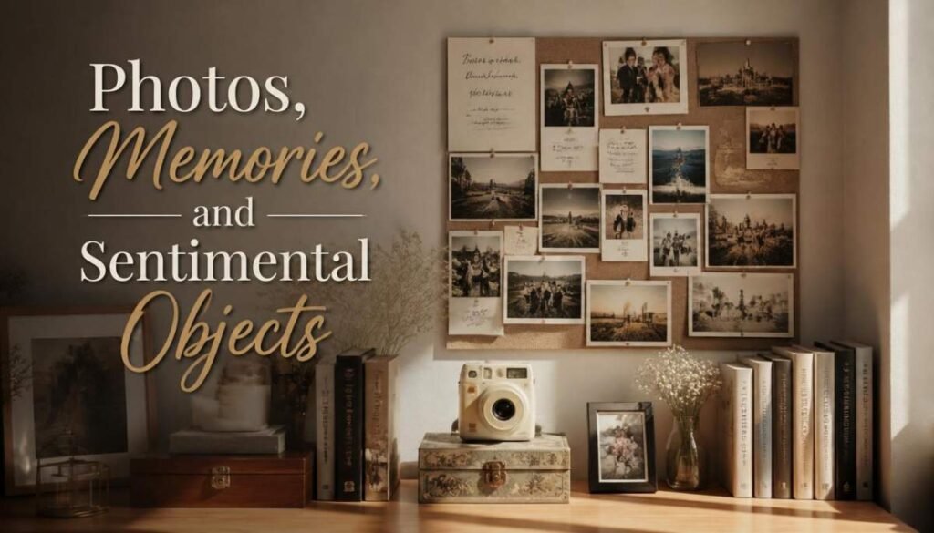 Photos, Memories, and Sentimental Objects