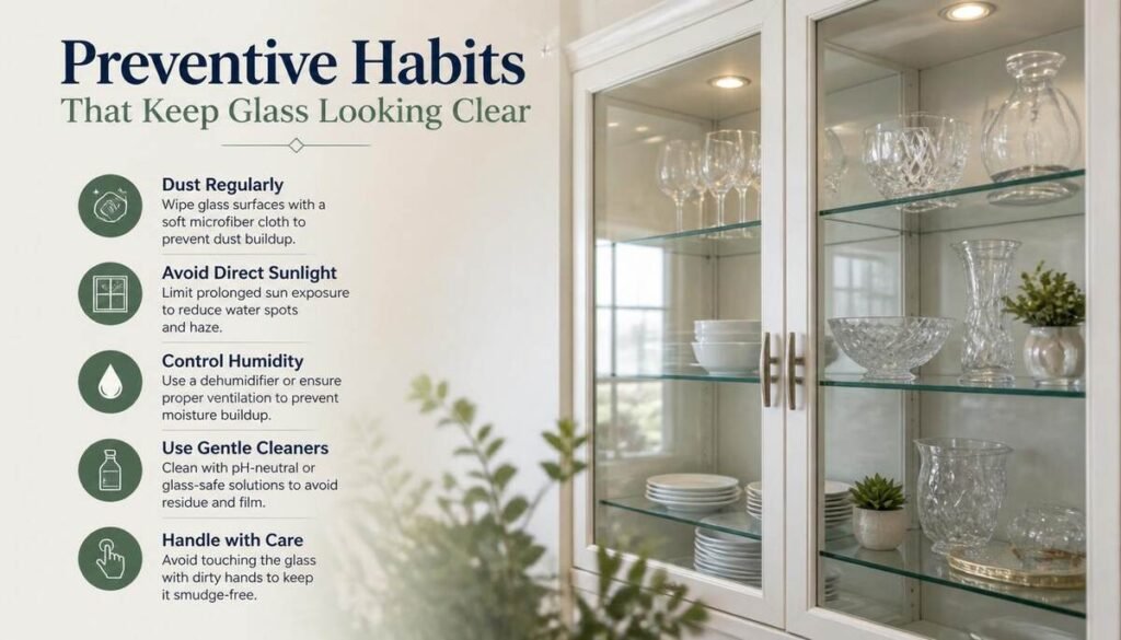 Preventive Habits That Keep Glass Looking Clear