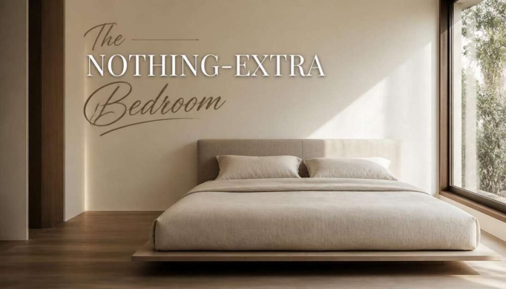 The Nothing-Extra Bedroom