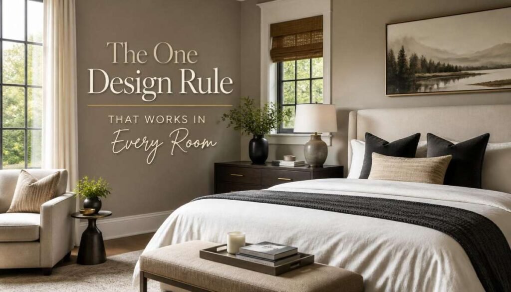 The One Design Rule That Works in Every Room