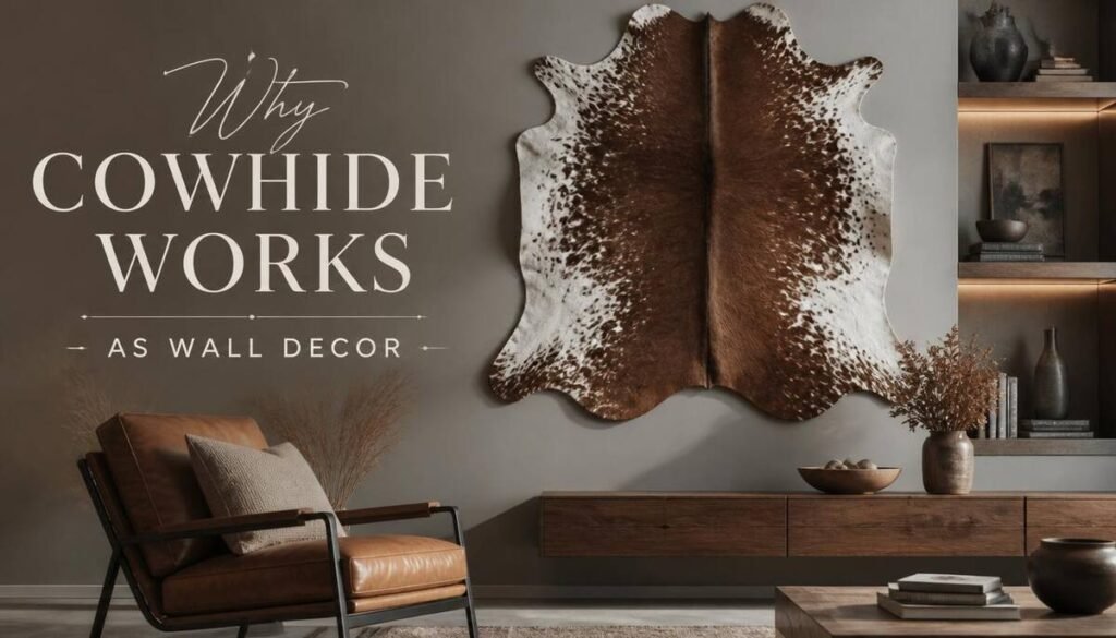 Why Cowhide Works as Wall Decor-Cowhide Wall Decor Ideas