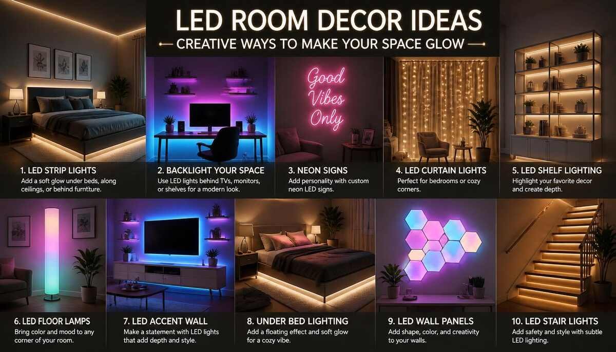 LED Room Decor Ideas