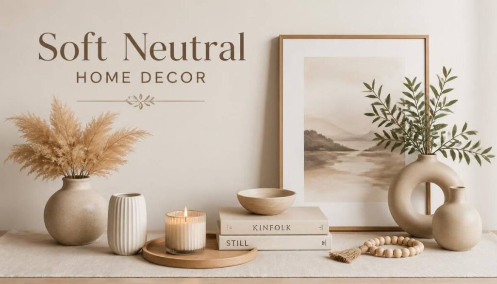 Neutral Home Decor Accessories