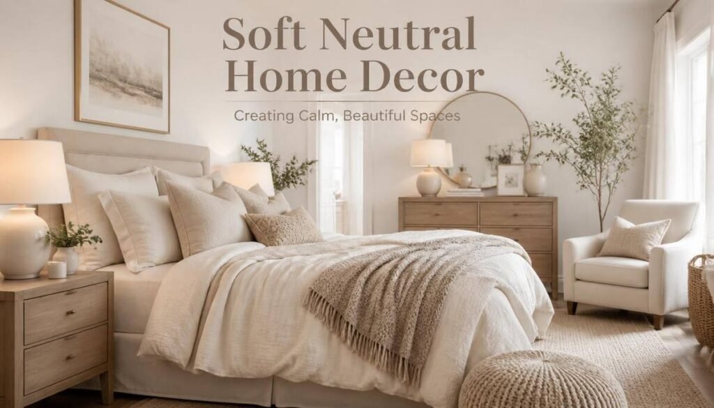 Soft Neutral Bedroom Decor