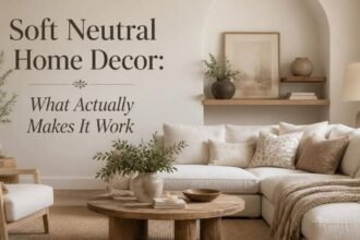 Soft Neutral Home Decor What Actually Makes It Work-Soft Neutral Home Decor