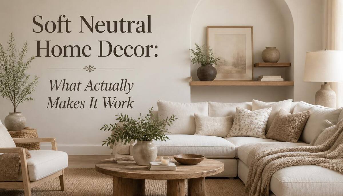 Soft Neutral Home Decor What Actually Makes It Work-Soft Neutral Home Decor
