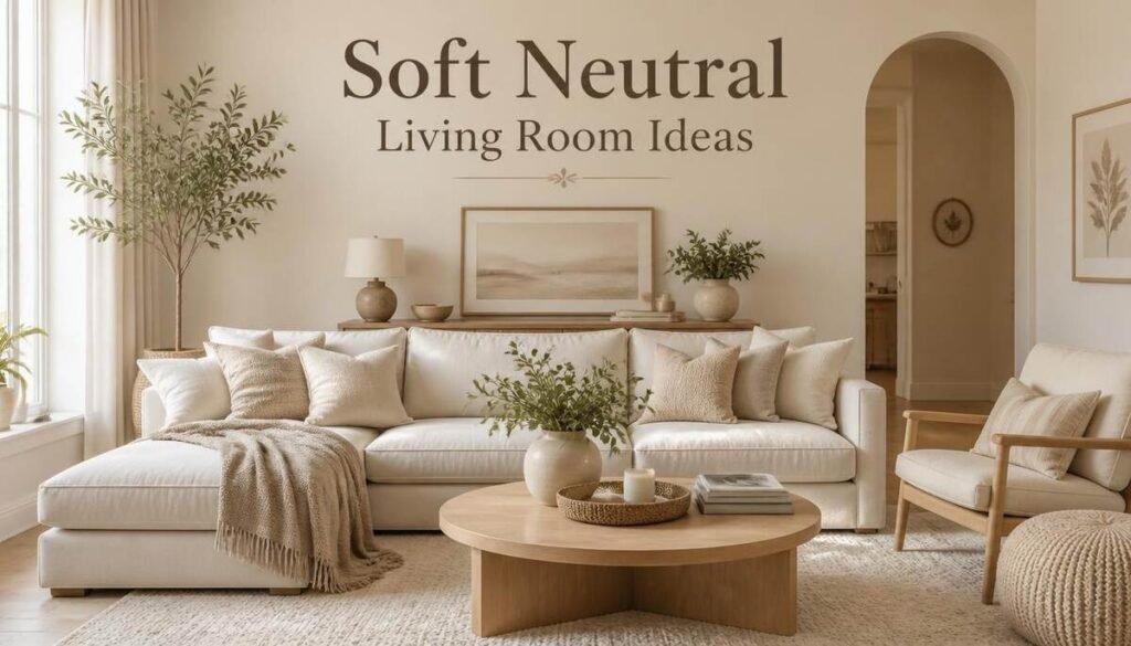 Soft Neutral Living Room Ideas