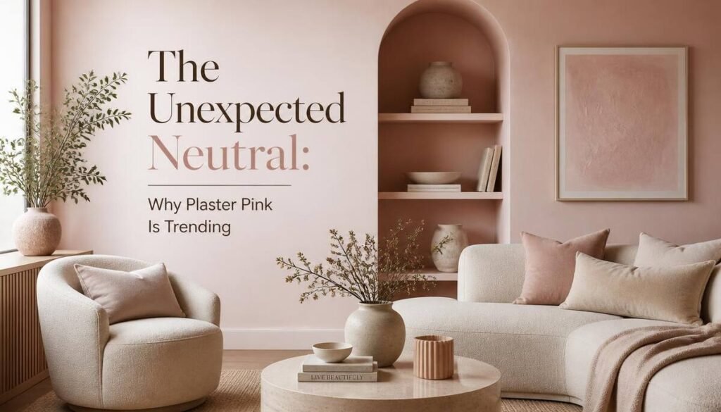 The Unexpected Neutral Why Plaster Pink Is Trending