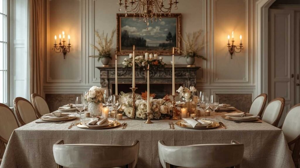 Tablecloth decor ideas for different occasions