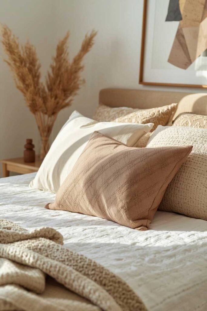 No-sew DIY pillow covers for a teenage bedroom