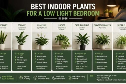 Best Indoor Plants for a Low Light Bedroom