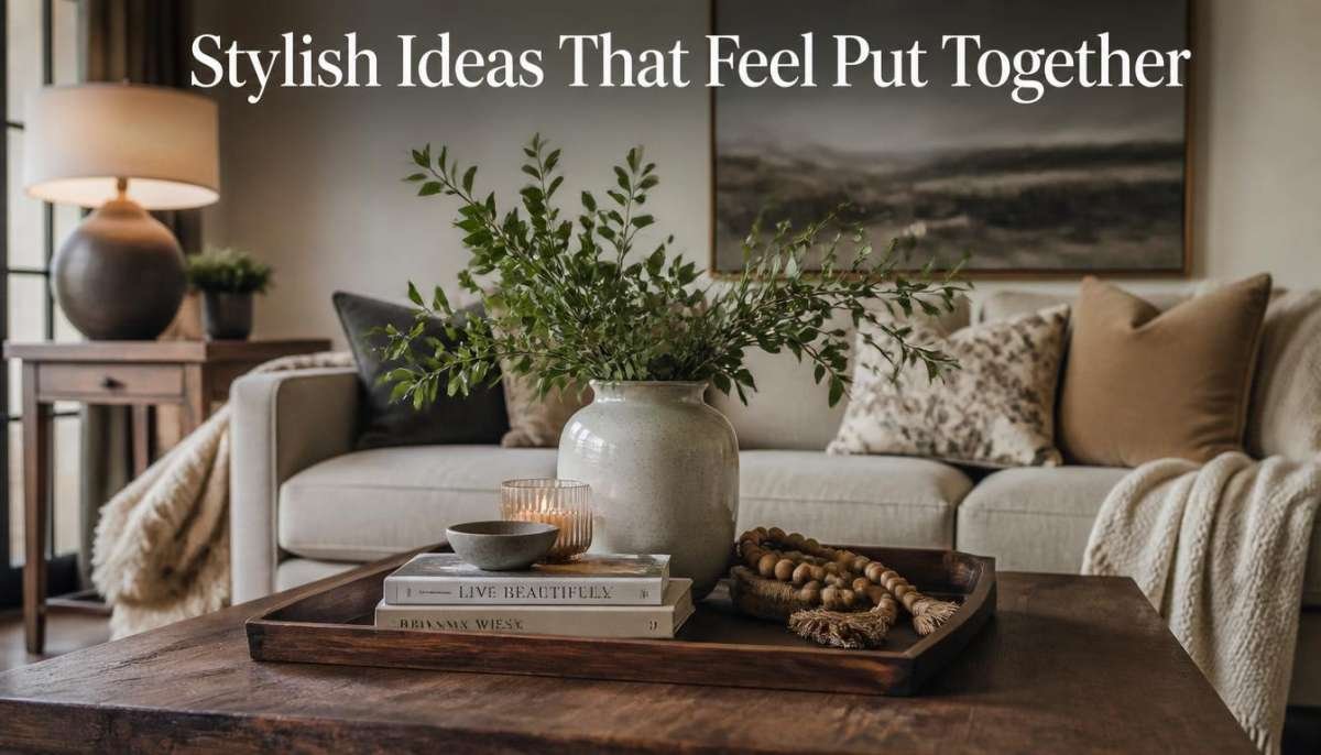 How to Decorate a Living Room Table: Stylish Ideas That Feel Put Together-How to Decorate a Living Room Table
